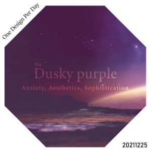 Dusky purple