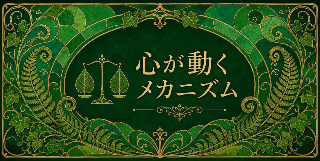 緑の心が動くメカニズム