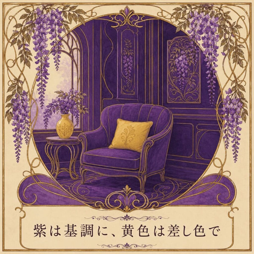 紫色の補足の使い方