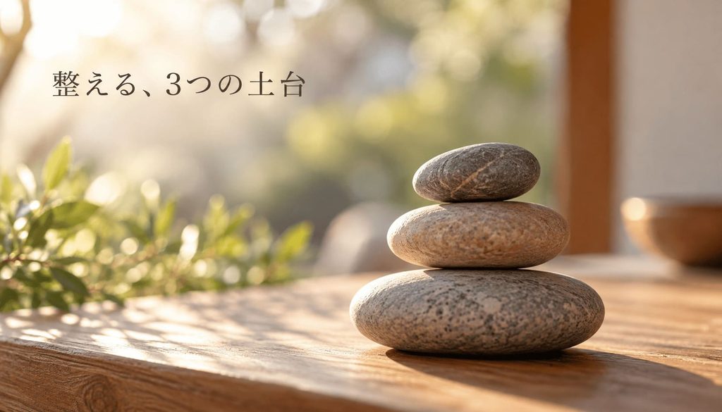 整える3つの土台